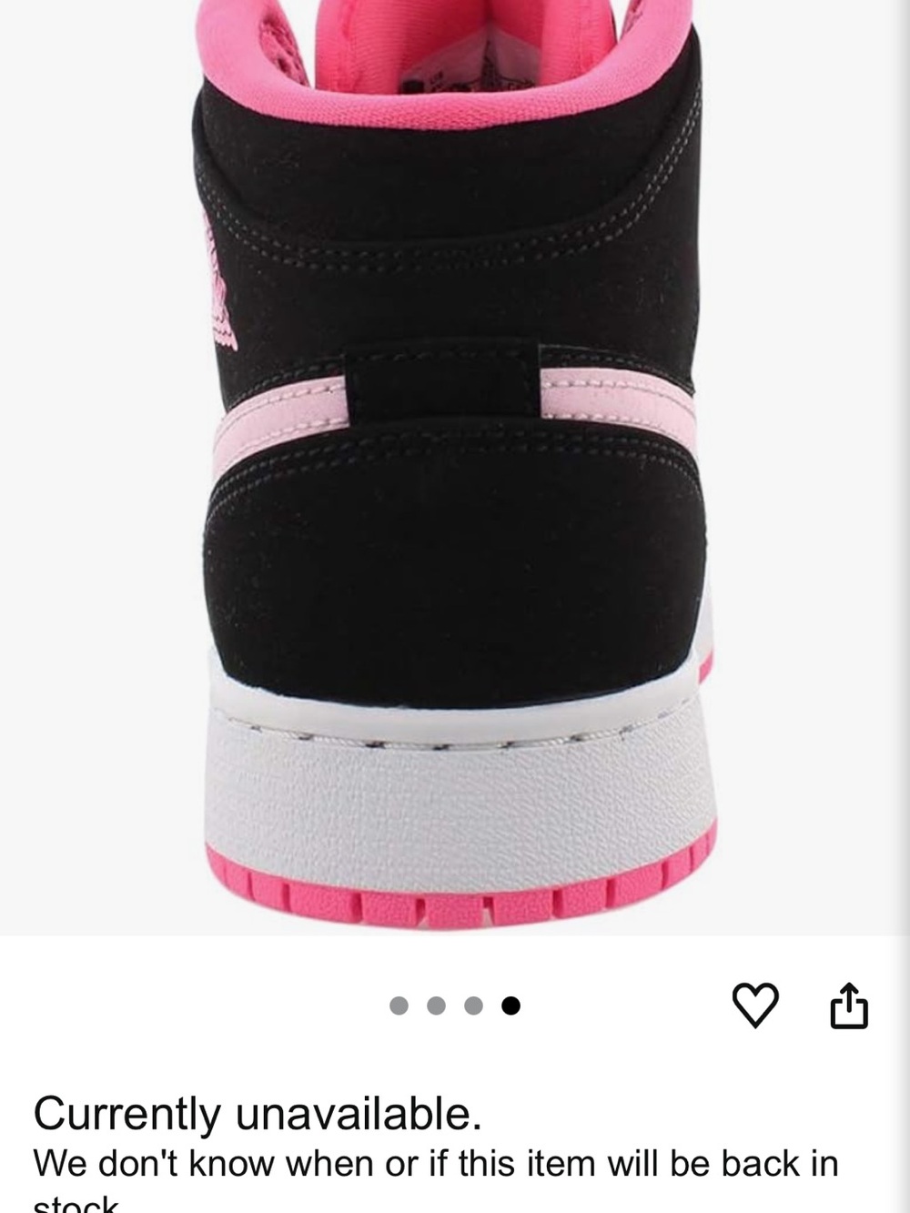 Jordan Air 1 Mid GS - Picture 4 of 5